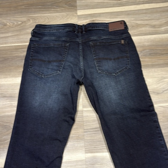 Buffalo David Bitton Jack stretch straight blue denim jeans size 38 - Picture 9 of 9